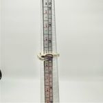 Zales 10K Two Tone White Gold Diamond & Tanzanite Ring & Pendant Set .04 ctw 3.6 Photo 7