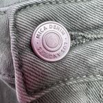 Mica Denim Women's 31 Sap Green Cargo Utility Cropped Straight Pants Stretch Photo 9