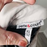 Bette And Court Horizontal Strip Top Professional Collared Shirt Gray Size XL Photo 7