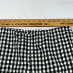 J.JILL COTTON STRETCH ANKLE PANT ZIP POCKETS WOMEN 10 BLACK/WHITE PLAID NEW A67 Black Photo 10