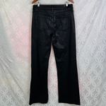 Paige Leenah Wide Leg Jean in Black Fog Luxe Coating Size 33 NWT Photo 7