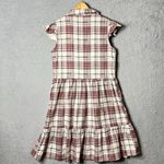 Kohl's Dress Womens‎ Juniors XS Mauve Pink Cream Tiered Flutter Sleeve Mini NEW Size undefined Photo 1