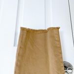 Torrid  High-Rise Mom Straight Tan Jeans with Frayed Hems Photo 5