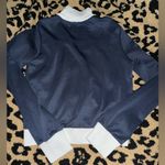 ZARA Navy & White Track Jacket Sz. S Photo 4