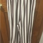Loft  Striped Sleeveless Jumpsuit. Size L. NWOT Photo 9