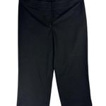 Chico's  Black Tailored Cropped Dress Pants Size 0.5 Womens Cotton/Polyester Blend Photo 0