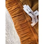 Good American Essential Cargo Pants Jogger size 1 Small Nylon Brown Shine Photo 2