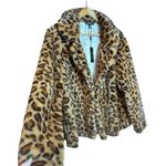 Melissa Paige Mellisa Paige leopard fur coat sz xl Photo 3