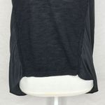 Club Monaco  Women's Black Linen Crochet Sleeveless Blouse Size Small Photo 2
