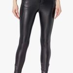 Guess Women's Soto Pu Black Faux Leather Skinny Pants NWT Photo 0