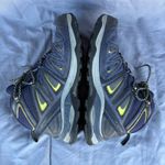 Salomon  X Ultra 3 Mid GTX Women’s 9 Hiking Boot Navy Blue Yellow Grey Photo 3