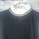 Cable & Gage Bridgerton Pearl & Rhinestone Embellished Sweater Size XL READ Photo 1
