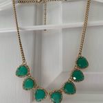 Vintage Bead Necklace Green Photo 3