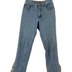 Esprit Women's Flare Floral Bottom Jeans Photo 0