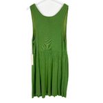 Vertigo Paris NWT Plunging Neckline Pleated Mini Dress Green Size Large L NEW Photo 5