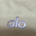 Alo Lime Green Short Sleeve Crew Neck Baby Tee T Shirt Yoga Athletic Crop Top S Photo 2