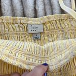 A New Day  Light Yellow Smocked Crop Top Photo 1