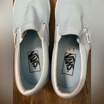 Vans  Checkerboard Check Foxing Cool Blue Classic Slip-On Sneakers 7 Casual Photo 8