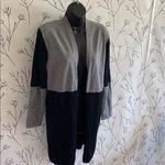 Vila Milano Stylish Gray and Black Women's Sweater Photo 1