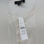 J.Crew  Fine rib crochet-trim cardigan Photo 3
