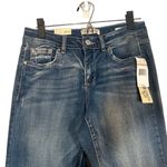 Vintage America Blue Medium Wash Boho Bootcut Denim Jeans Women Sz 2/26 Photo 2