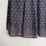 Lord and Taylor  Silk Pleated Navy Blue Skirt size 6 Photo 2