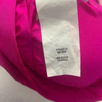 Trina Turk  Getaway Solid One Piece One Shoulder Swimsuit Berry Pink Size‎ US 2 Photo 11