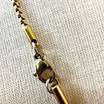 Gold tone A monogram pendant necklace Photo 6