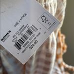 SO  Orange and White Smocked Gingham Camisole Top Photo 2