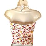 H&M Women's Floral Halter Top Cropped Top size Small Photo 5