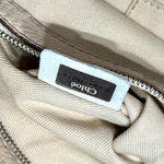 Chloé CHLOE Paddington Ivory Cream Satchel Crossbody Bag w Lock Key Removable Strap Photo 8