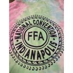 Exist  Tie Dye Indianapolis National FFA Convention Lace Up Hoodie Sweatshirt M Photo 2