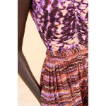 Ulla Johnson NWT Women's Size 10 100% Silk Alina Shorts in Purple Sapphire Photo 3