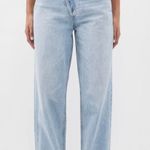 AGOLDE Criss Cross Straight Leg Jeans Photo 0