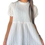 Roolee  Ruffle Puff Sleeve Blouse White S/S Anthropologie Size XXL EUC #0576-OC Photo 0