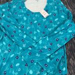 Lands' End  Blue Nightgown Size M Photo 3