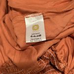 Bali Elf Linnette Mini Dress Copper Color Ruffle Fit Flare Style Cowboy Size XL Orange Photo 7