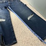 EXPRESS NWT  90’s Mid Rise Ankle Boot Wide Leg Dark Distressed Denim Women’s 0 Photo 11