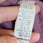 Windsor  Stacia Mauve Glitter Crepe Formal Evening Dress Size Medium Photo 7