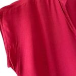 Madewell Bicoastal in Crimson Boxy Festival Boho Shirt Women’s Dress S # 1008 Photo 6