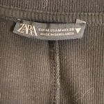 ZARA Ribbed Dress With Collar Photo 4