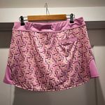 Grand Slam Performance Women’s Pink & Back Print Tennis Athletic Skort Large Photo 5