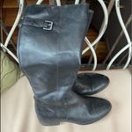 Sam Edelman Patton Leather Riding Boots in Black Size 7 Photo 5