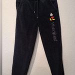 Disney  Black Fleece Pants Photo 0