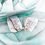 Becca Womens Tie Dye Crystal Ribbed Knit Plunge Cutout Low Rise Bikini Set M Photo 4