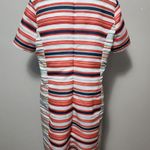 Anthropologie Hutch Brixton Multi colored Striped Organza Shift Dress Size XL Photo 6