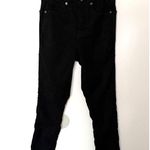 Good American Good Legs Suede Like Black Skinny Jeans Sz 4/27 Photo 1