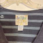 Billabong grey button-up cardigan striped Photo 7