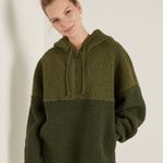 Varsity Sherpa Half-Zip Pullover Photo 1