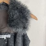 KAUFMANFRANCO Carbon Faux Fur Sweater Vest Gray Size XS Photo 4